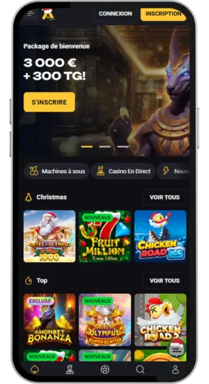 Accédez au site du casino en ligne