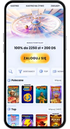Wejdź na stronę kasyna online